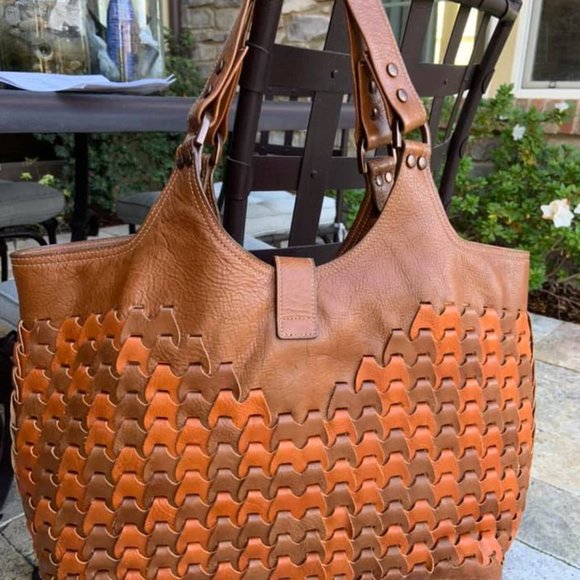 MULBERRY WOVEN TOTE BAG - Picture 2 of 9